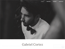 Tablet Screenshot of gabrielmcortez.com